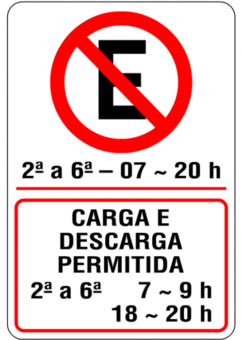 Placa de Regulamenta��o